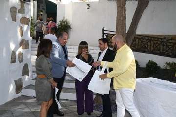 Acto de presentación de Héctor Suárez como candidato a la Alcaldía de Telde/TA.